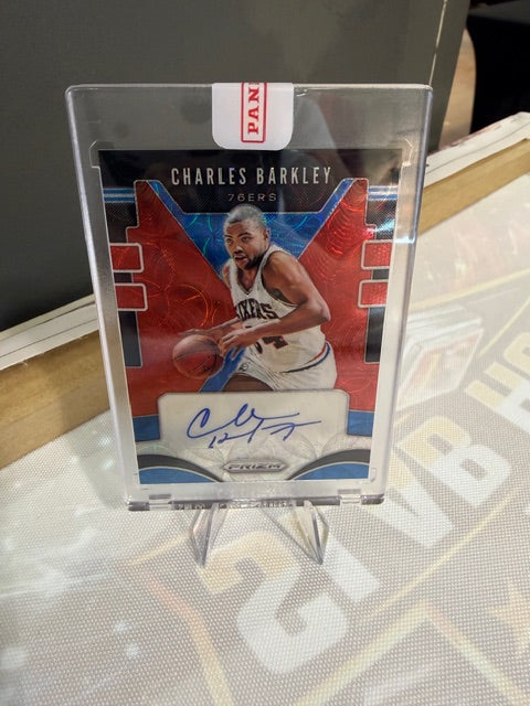 Panini Prizm 2019-20 Charles Barkley Autograph Insert SG-CBK 76ers