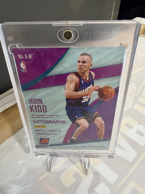 Panini Revolution 2017-18 Jason Kidd Autograph Insert #A-JK Suns NBA Card