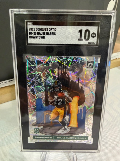 2021 Donruss Optic DT-20 Najee Harris Downtown
