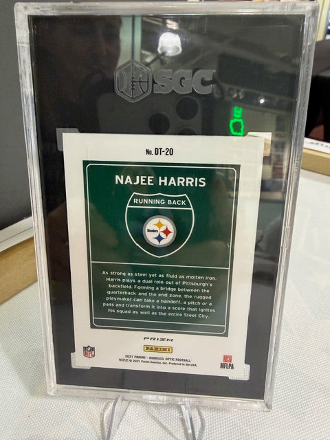 2021 Donruss Optic DT-20 Najee Harris Downtown